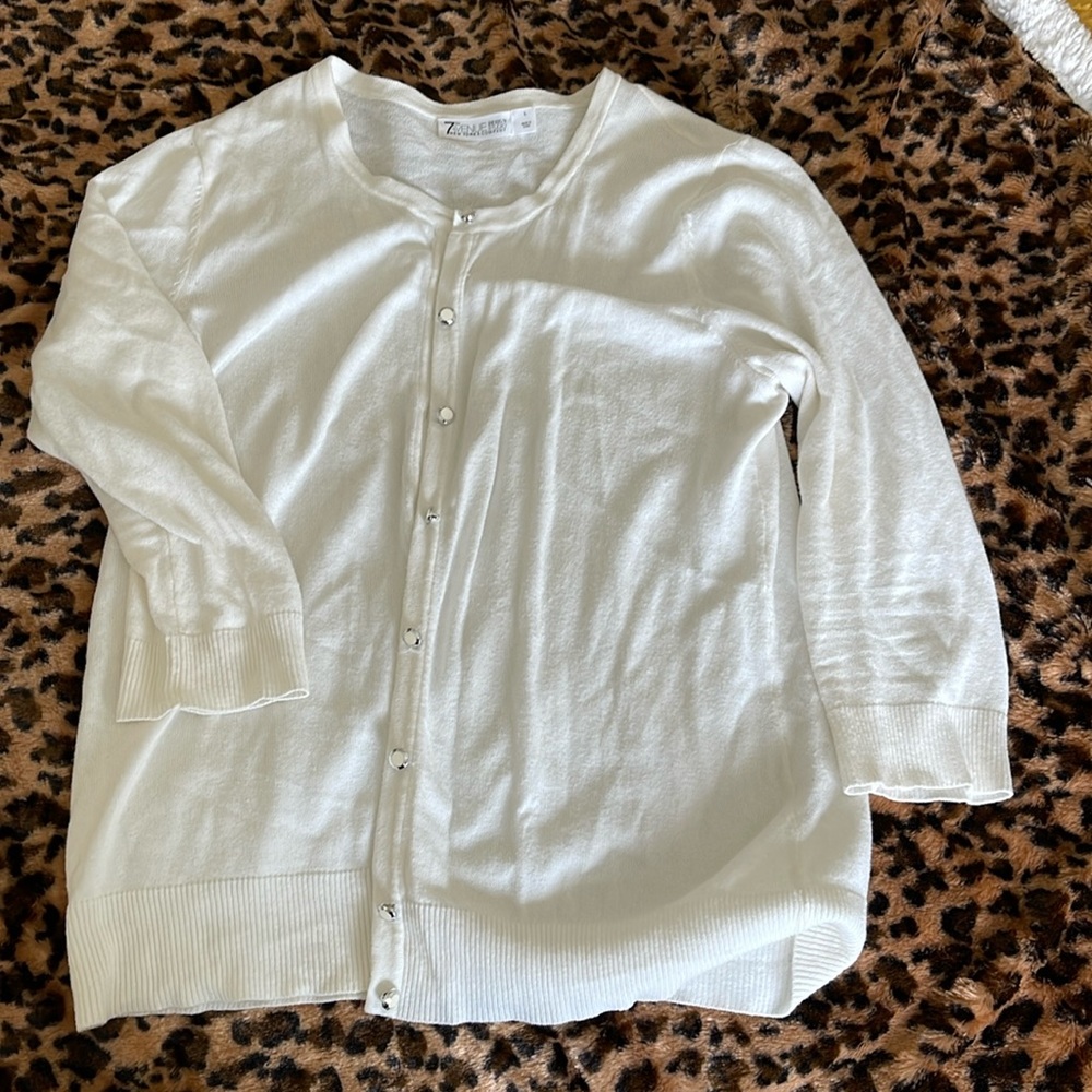 NY&Co elbow sleeve cardigan